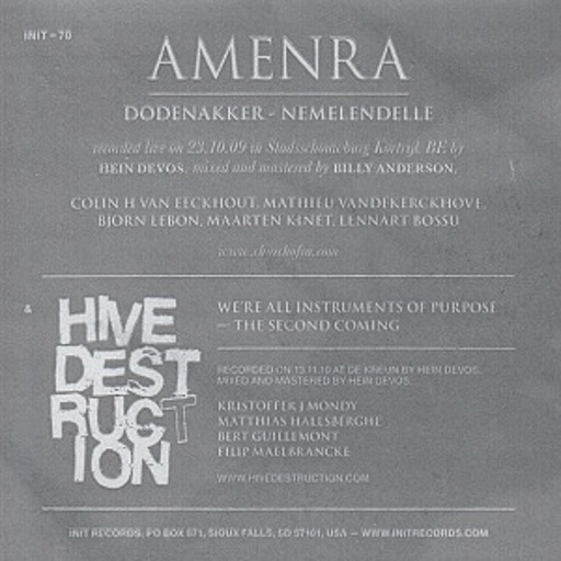 Amenra / Hive Destruction